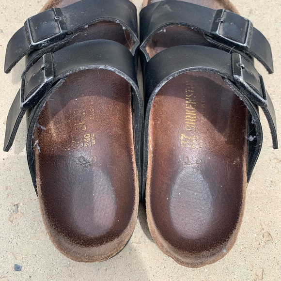 Birkenstock Arizona Black Oiled Leather 37 - Picture 2 of 4